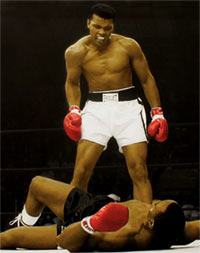 The Clay vs. Liston fight gave us this iconic photo